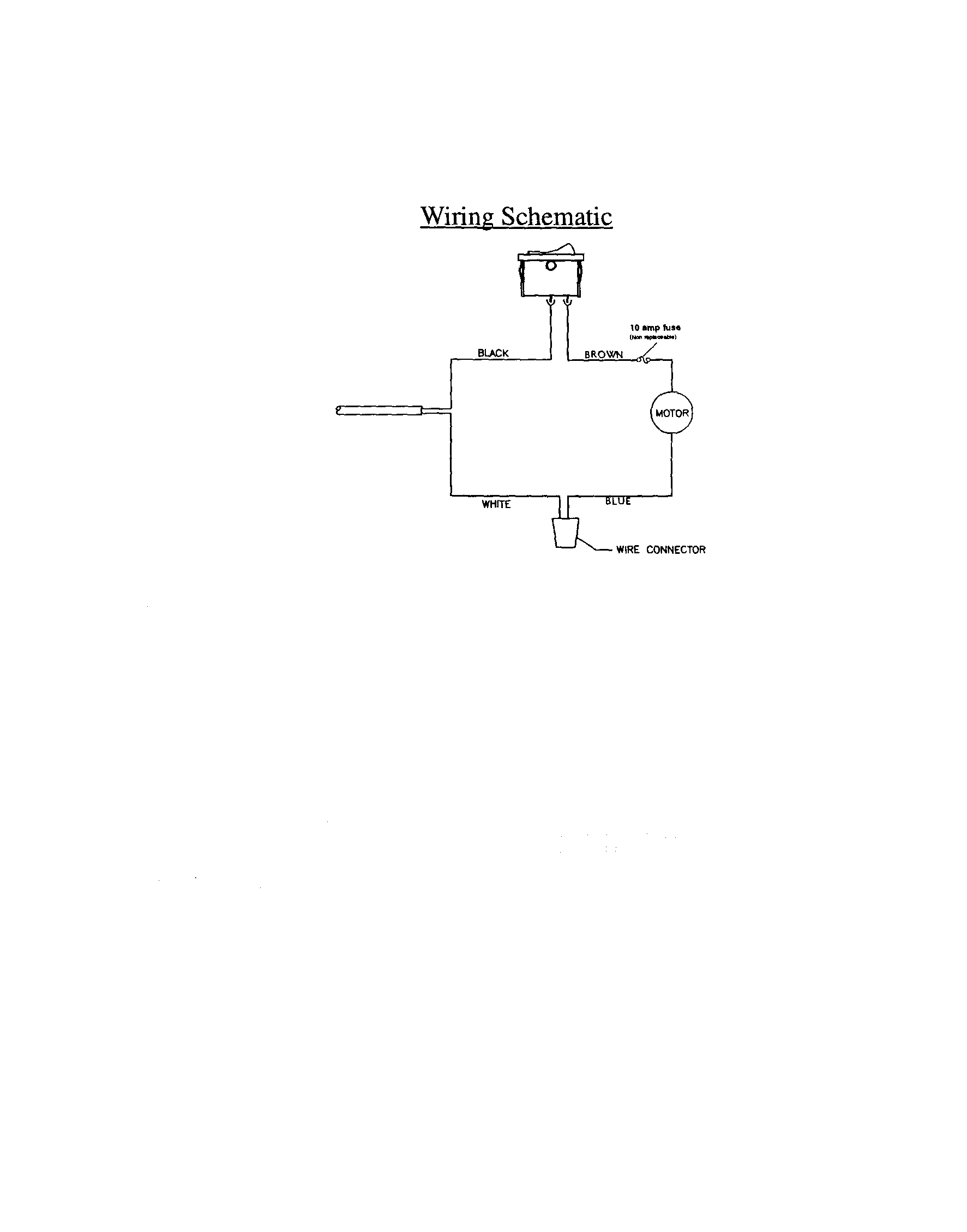 Wiring schematic