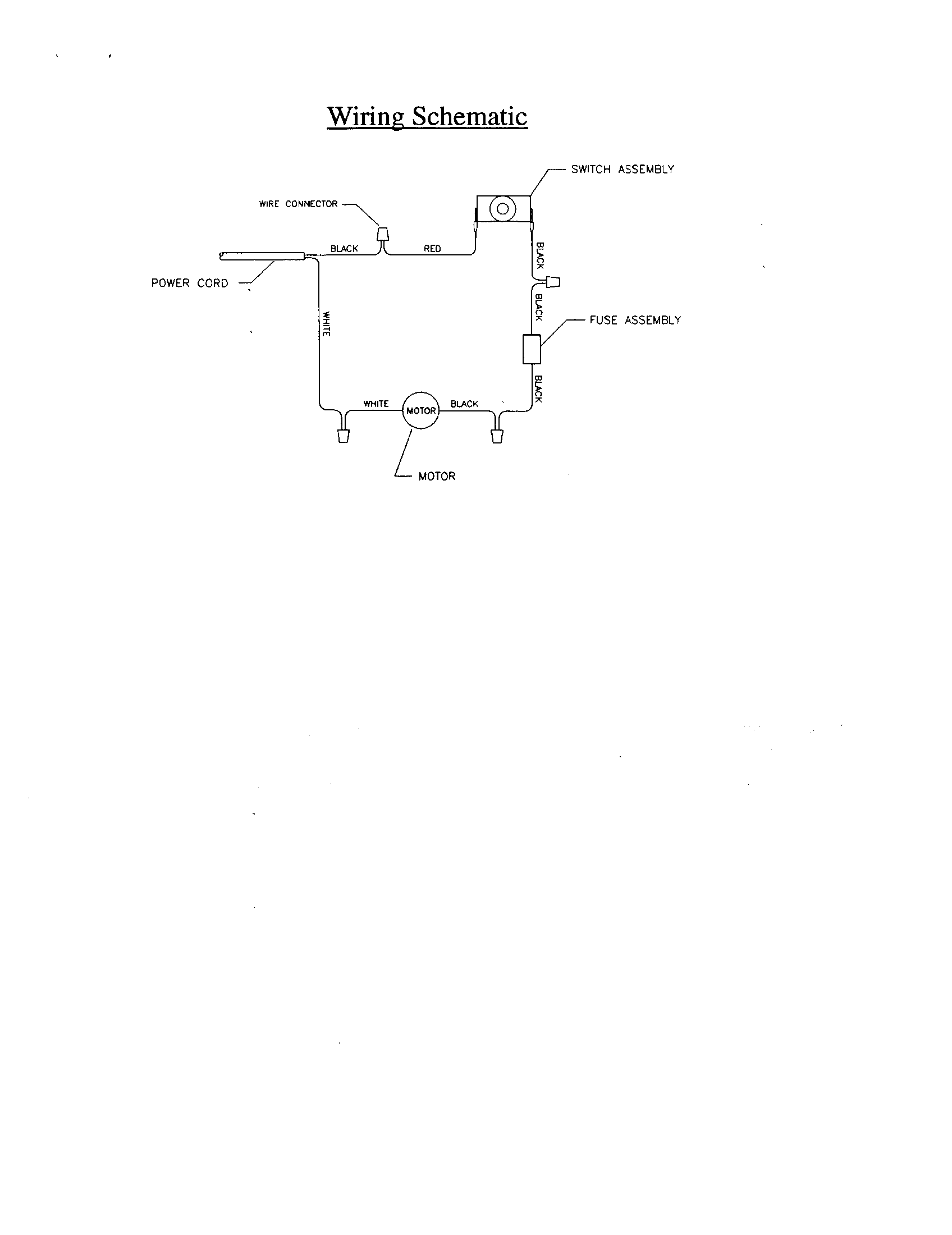 Wiring schematic