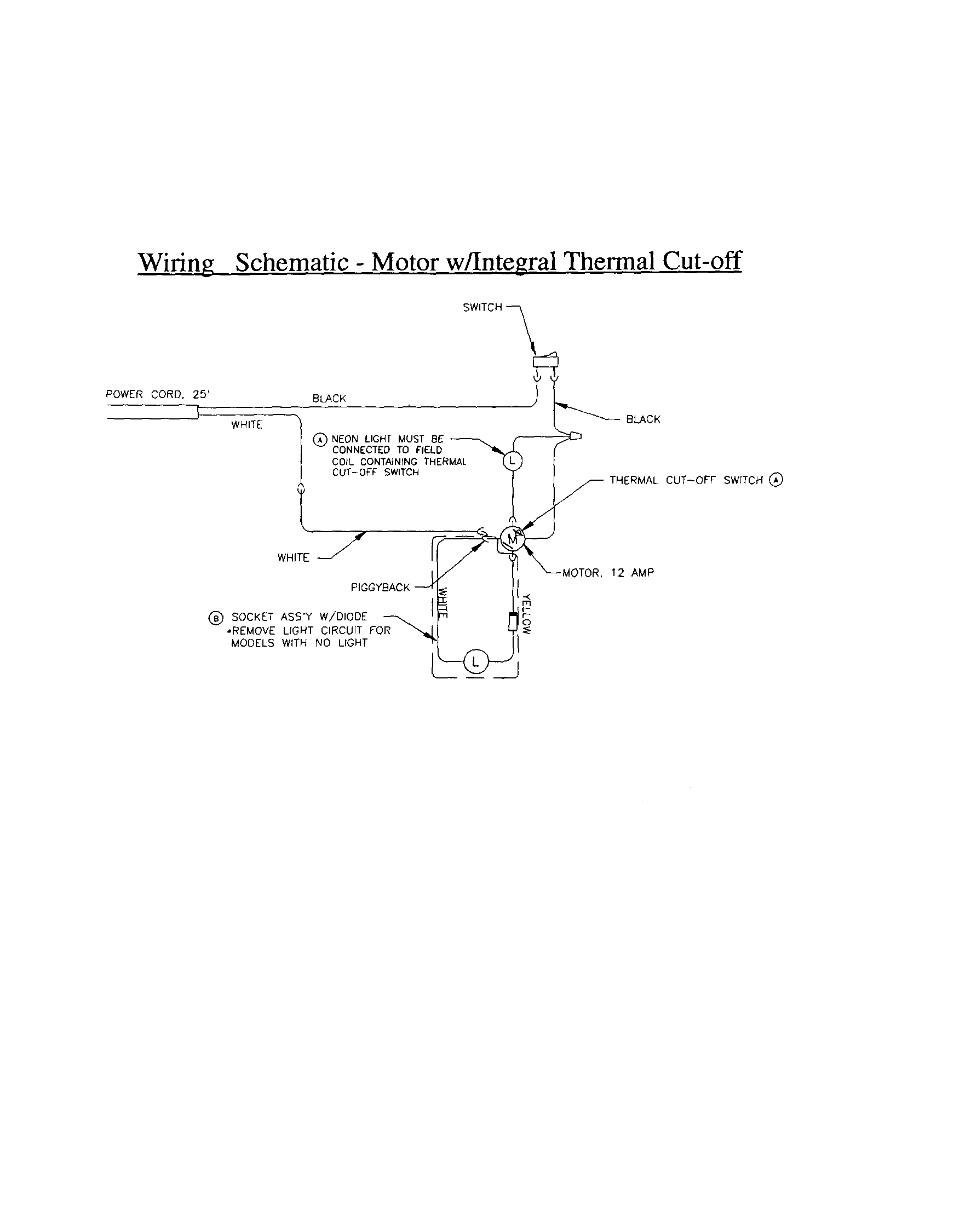 Wiring schematic