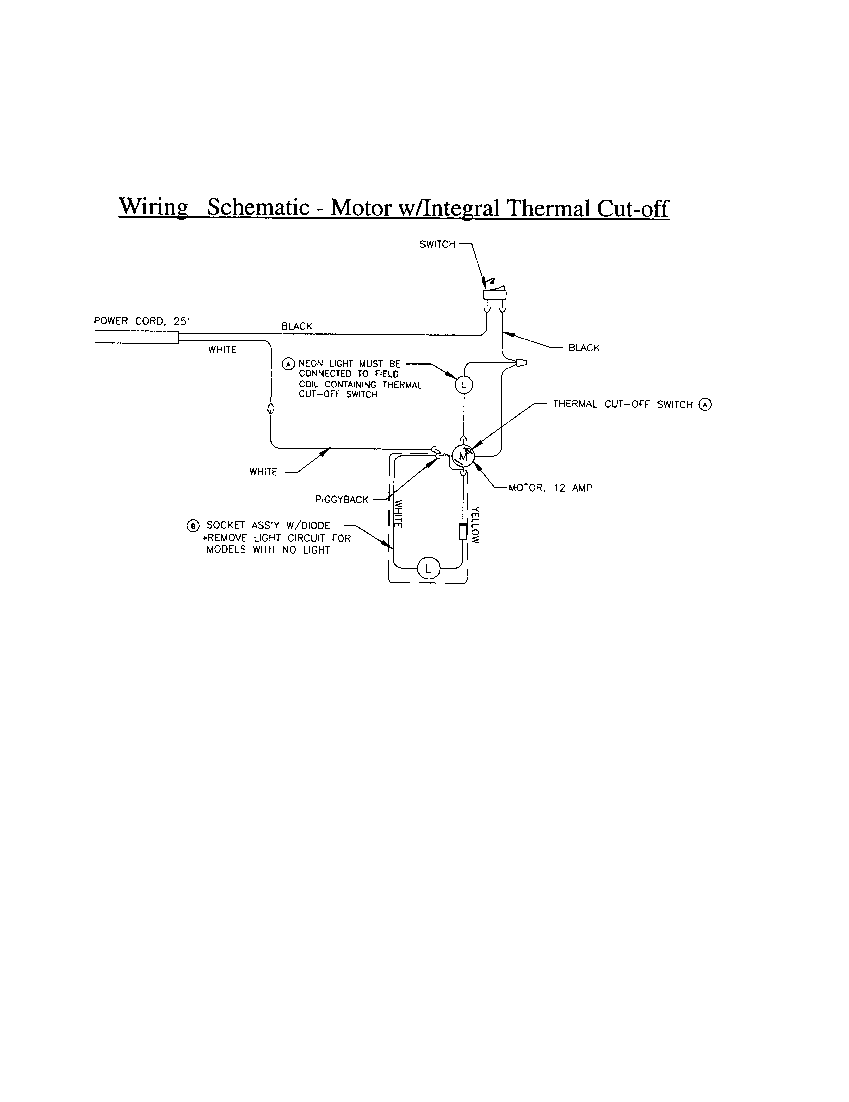 Wiring schematic