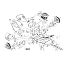 Craftsman 917378694 22" rotary lawn mower diagram