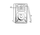 Panasonic SB-PM03 speaker diagram