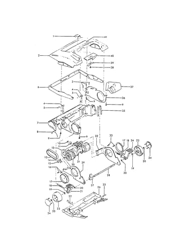 Agitator housing