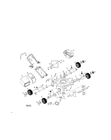 Rotary lawn mower