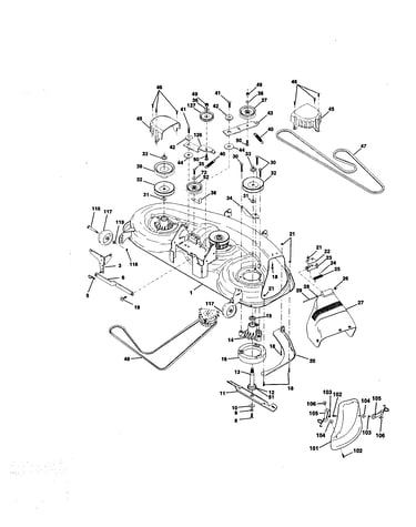 Mower deck