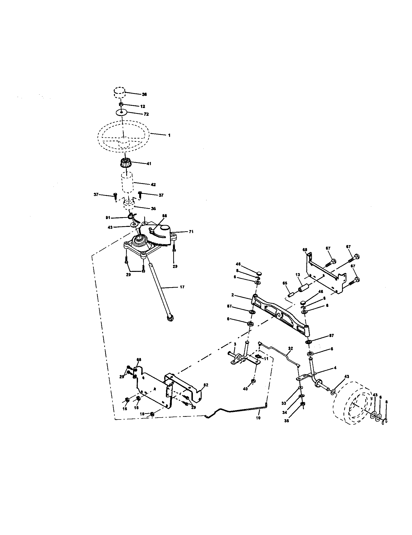 Steering assembly