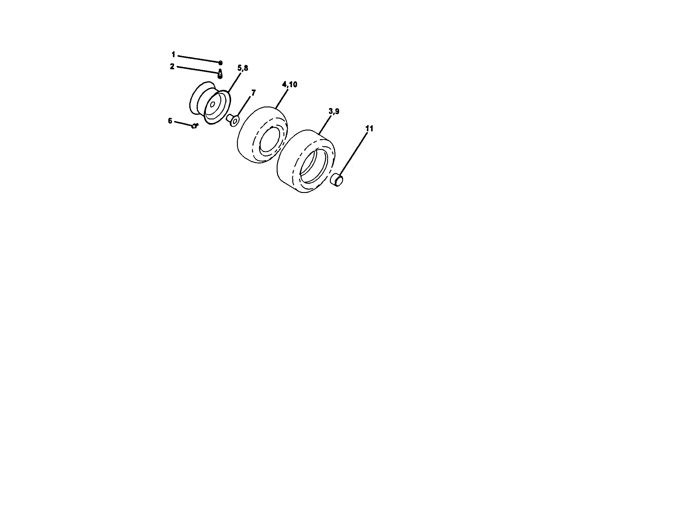 Wheels and tires