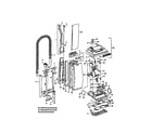 Hoover U5064930 convertible spirit turbopower diagram