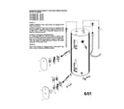 Kenmore 153320692HT water heater diagram