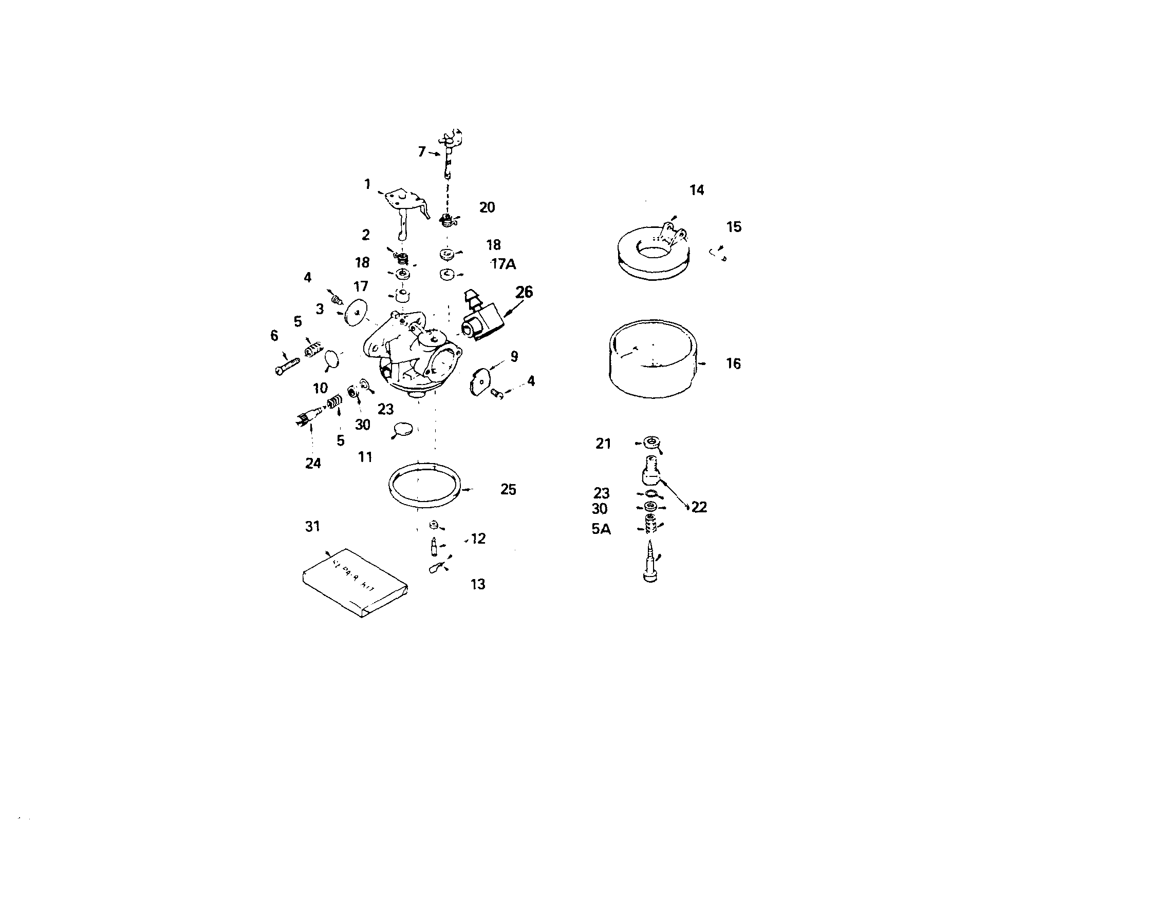 CARBURETOR 632270