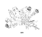 Craftsman 917378692 22" rotary lawn mower diagram