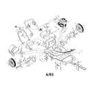 Craftsman 917378693 22" rotary lawn mower diagram