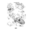 Kenmore 11620012002 vaciuum cleaner diagram