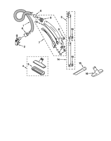 Hose and attachments