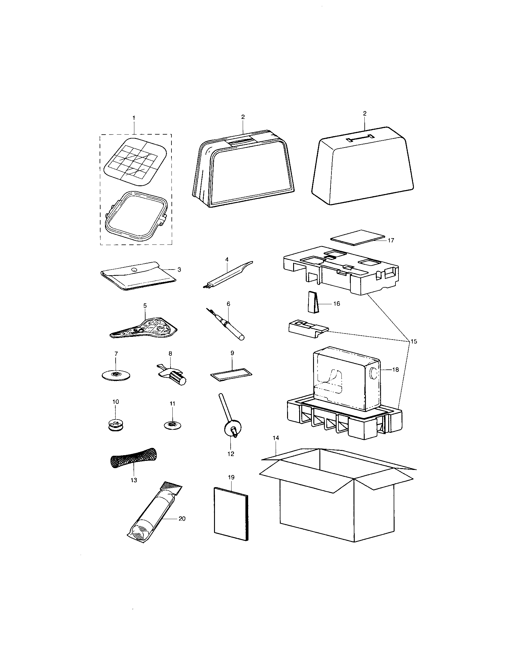 Accessories/packages