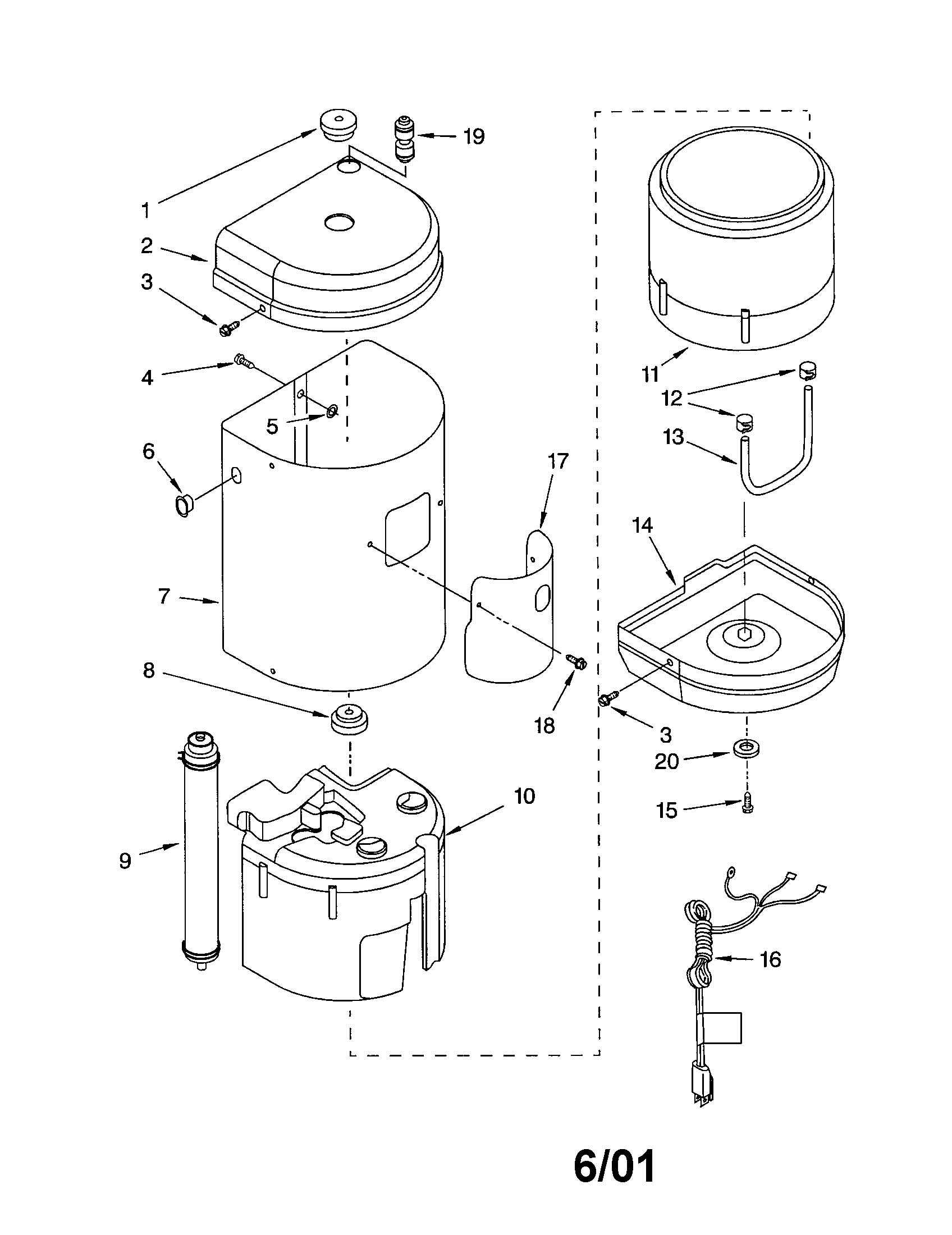 Outer cover and insulation