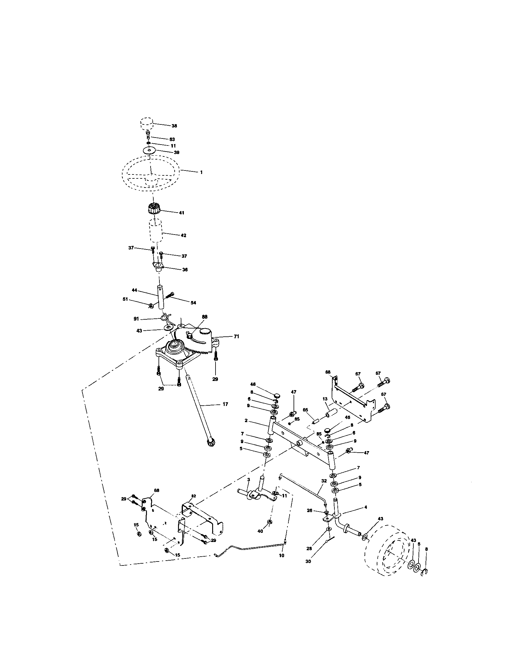 Steering assembly