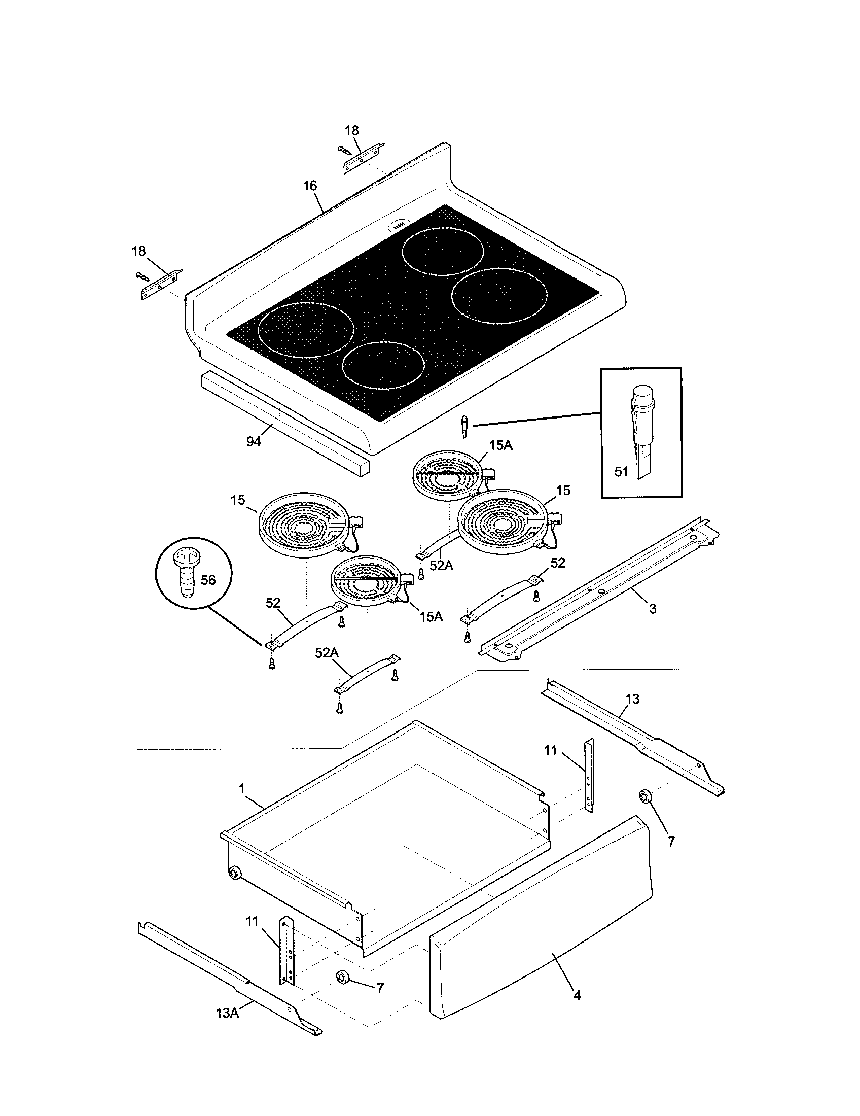 Top/drawer