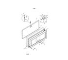 Kenmore 25311321100 door diagram