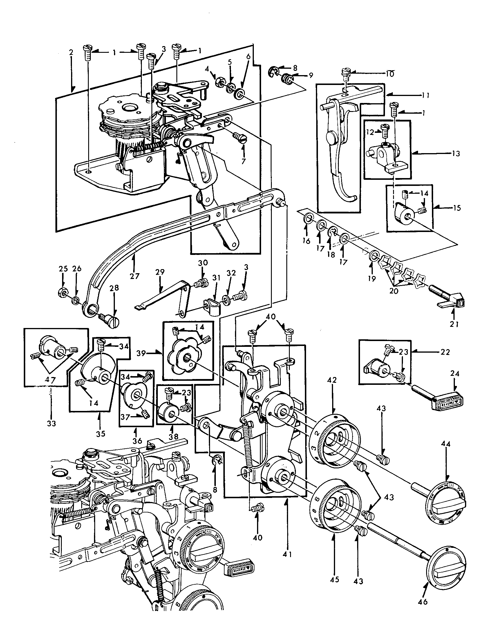 Control block assembly