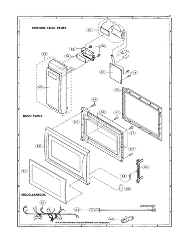 Control panel parts