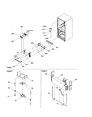 Evaporator and freezer control assy
