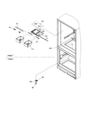 Crisper assy and freezer control