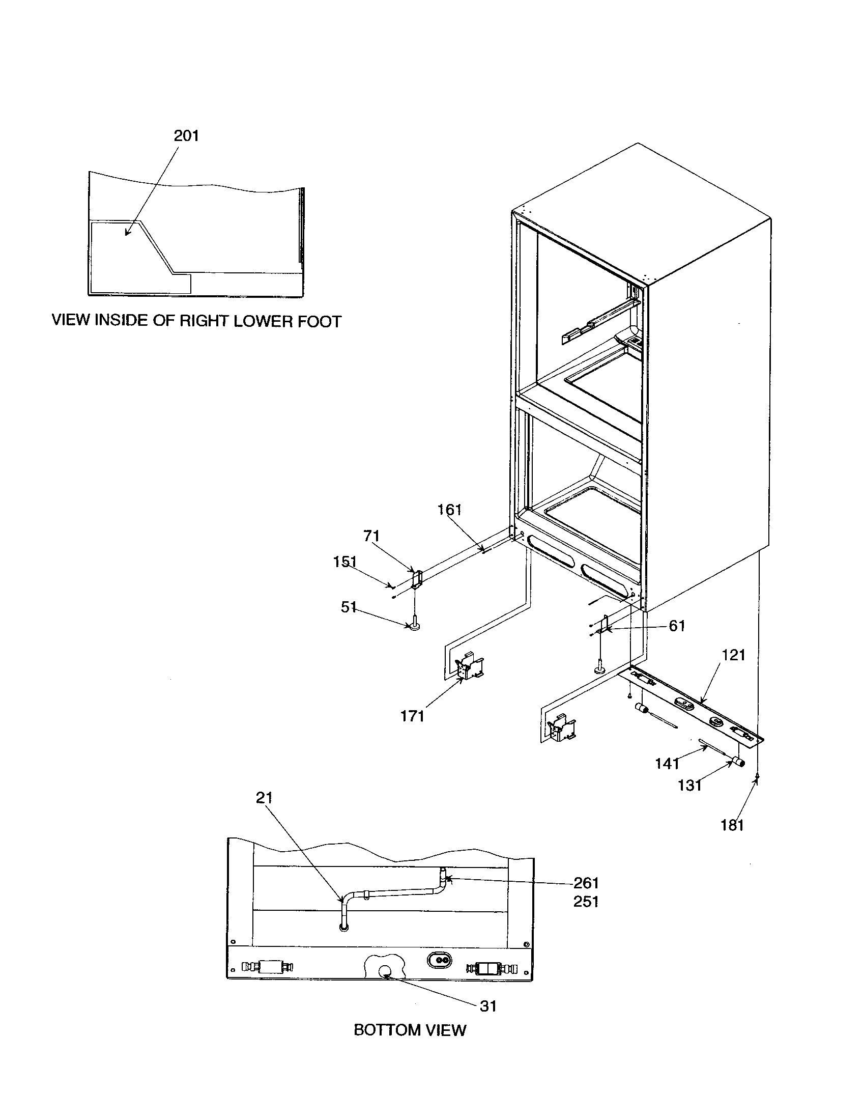 Insulation and roller assembly