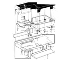 Kenmore 15815250 sewing machine base diagram