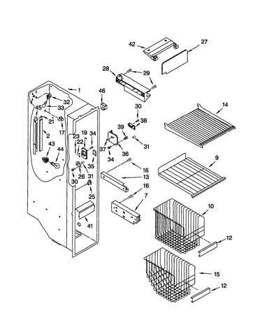 Freezer liner