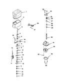 Motor and ice container