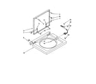 Kenmore 11098752793 washer top and lid diagram