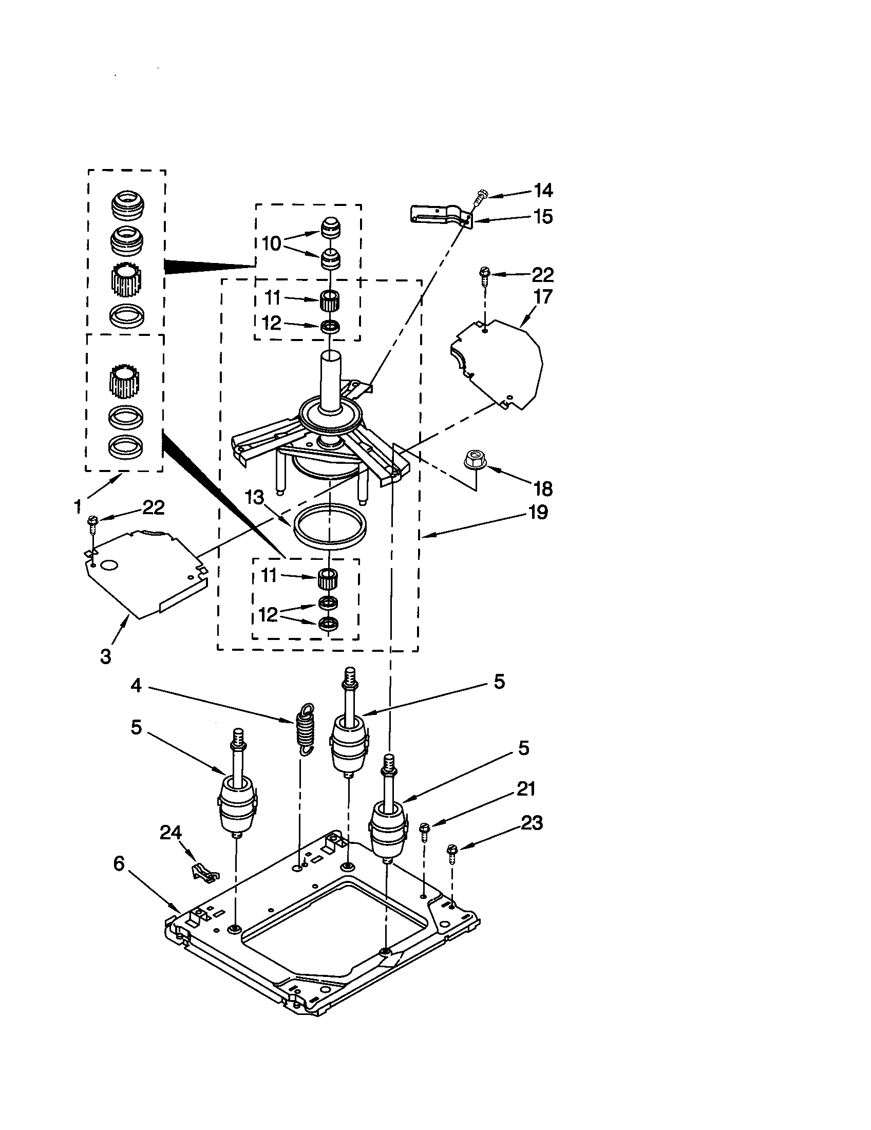 Machine base