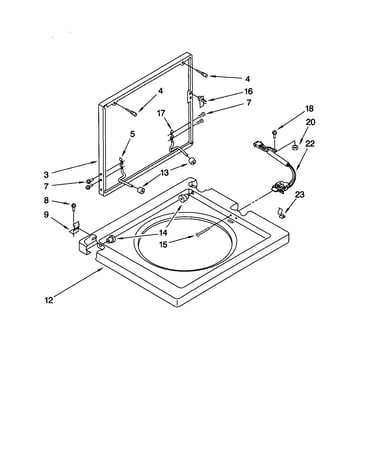 Washer top and lid
