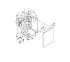 Kenmore 11088754793 washer cabinet diagram