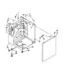 Washer cabinet