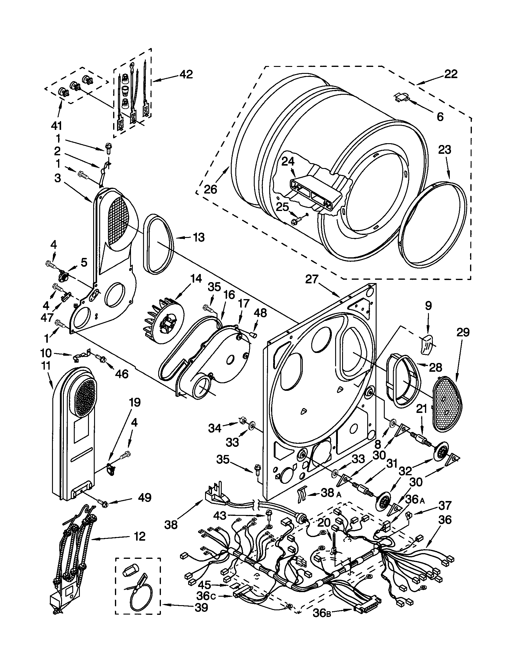 Dryer bulkhead
