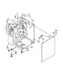 Washer cabinet