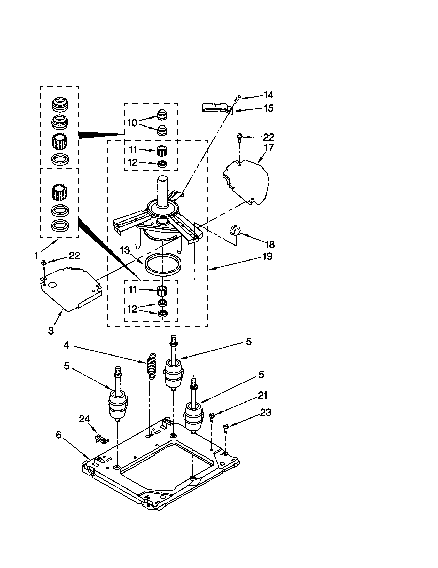 Machine base