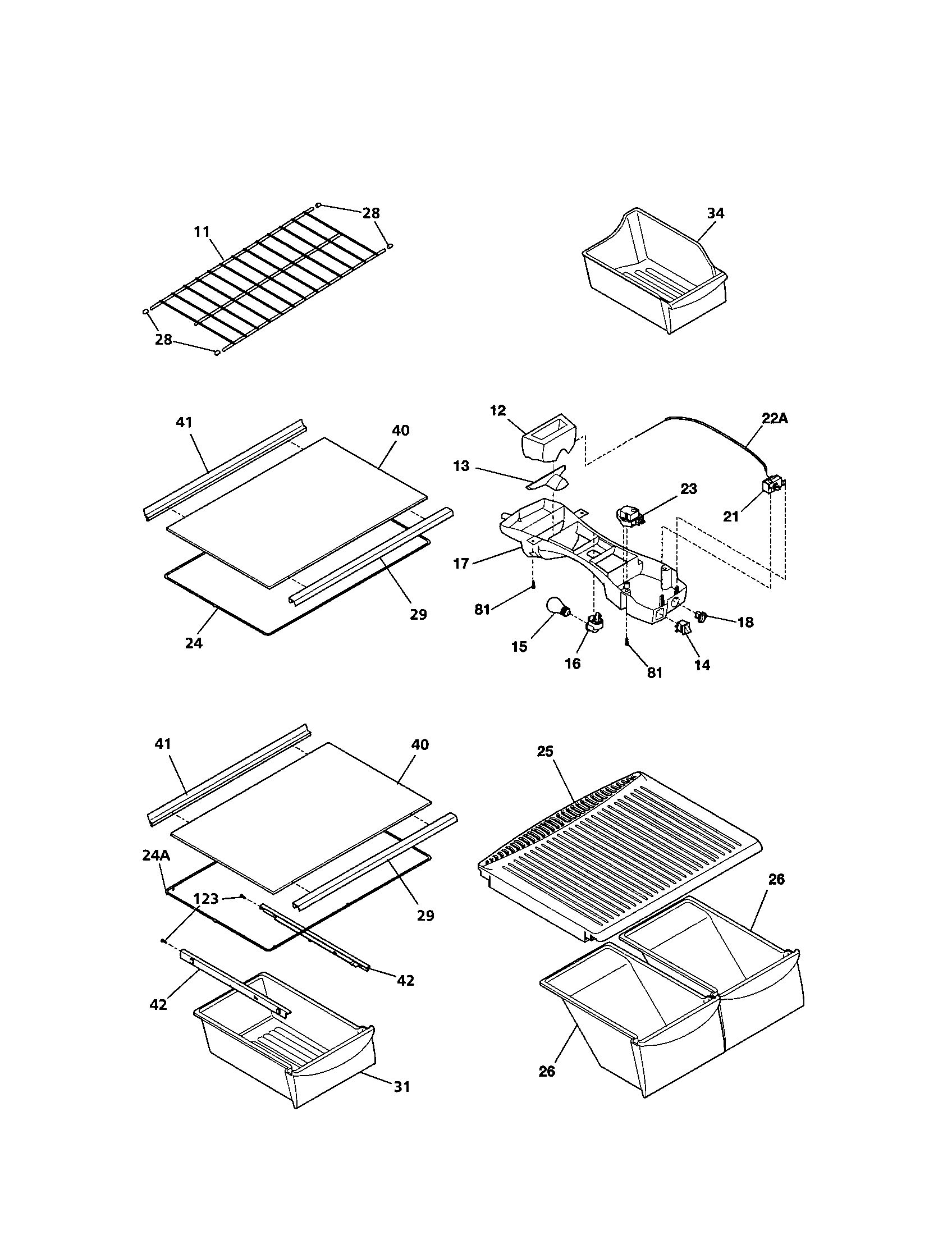 Shelves
