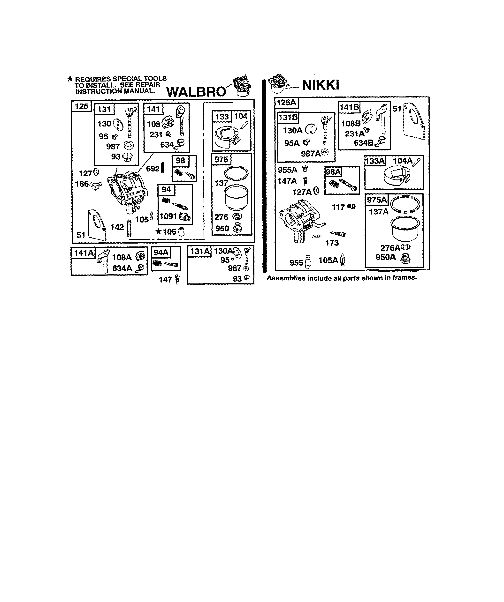 CARBURETOR/THROTTLE VALVE