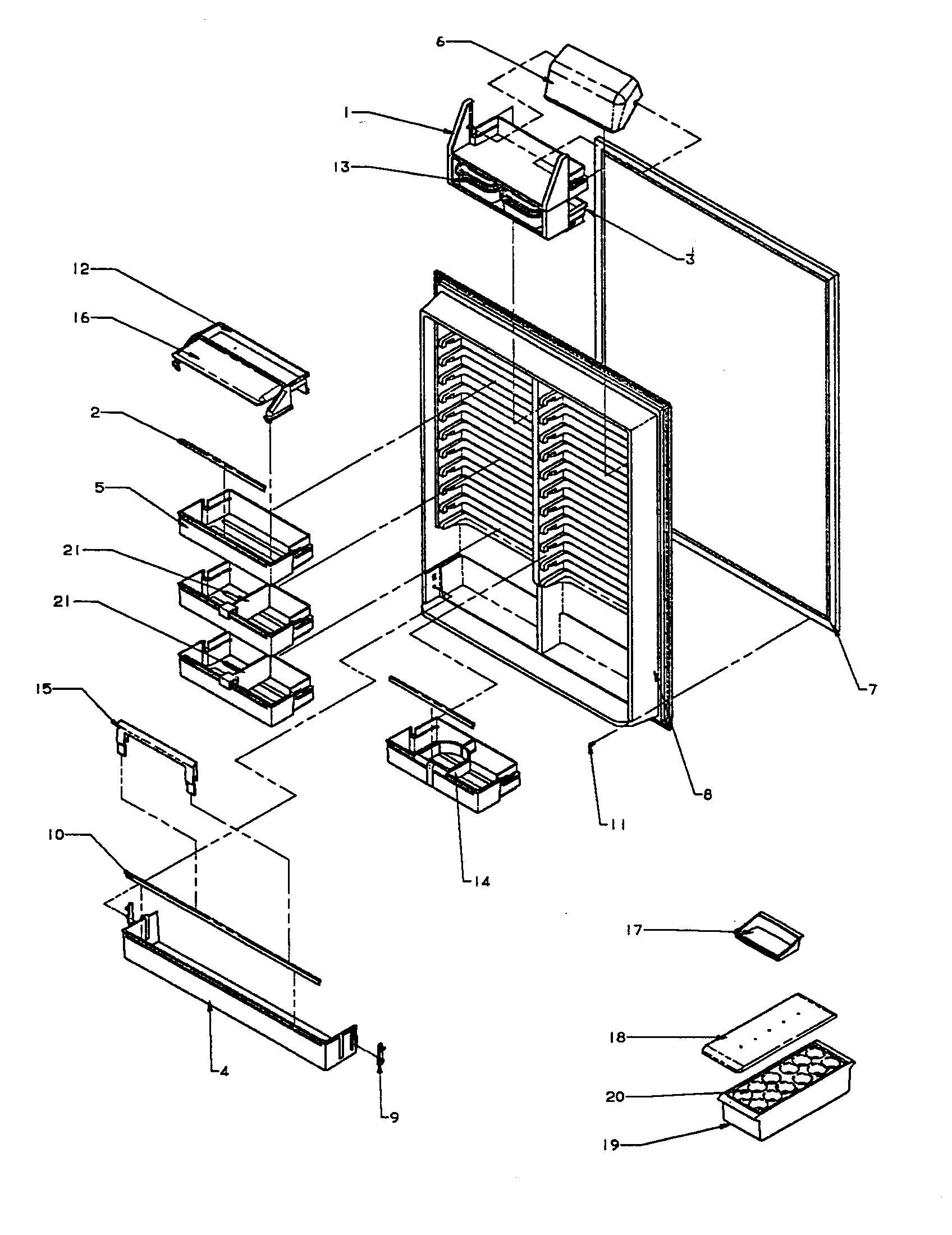 REFRIGERATOR INNER DOOR