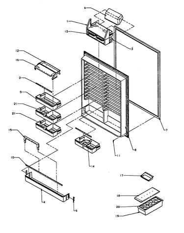 Refrigerator inner door
