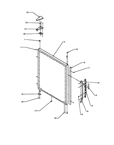 Refrigerator outer door