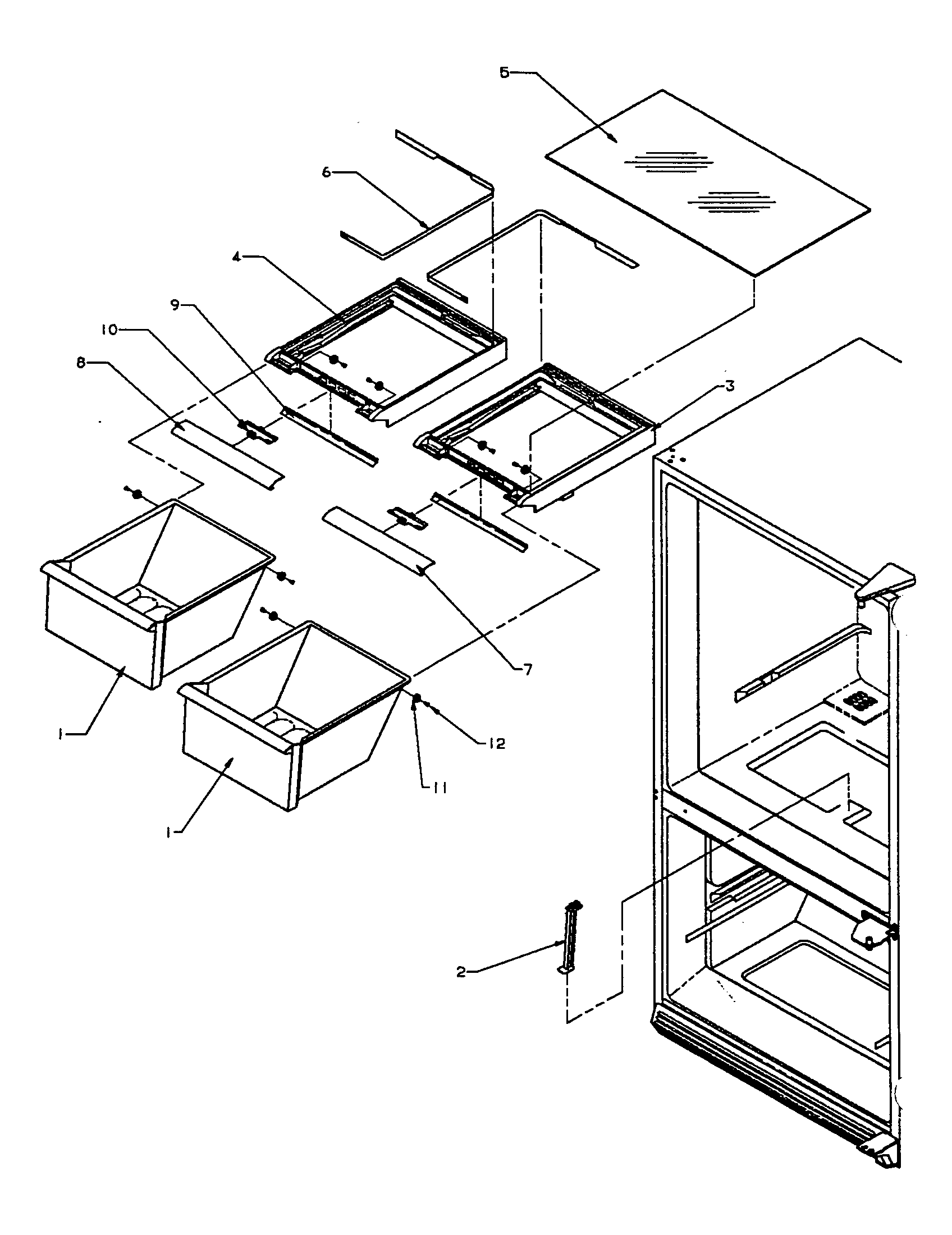 CRISPER COMPARTMENT