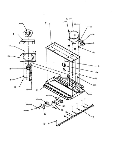 Compressor compartment
