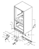 Rollers/drain tube