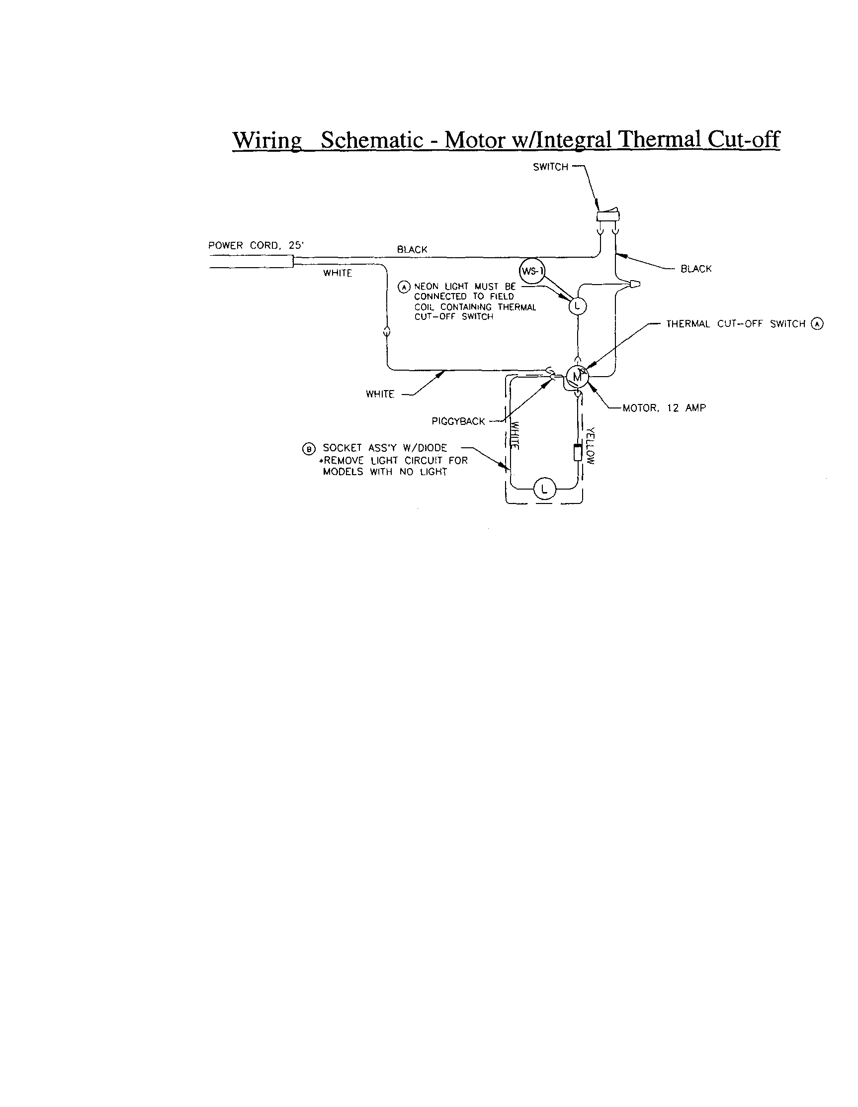 Wiring schematic
