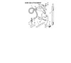 Kenmore 11620813004 hose and attachment diagram