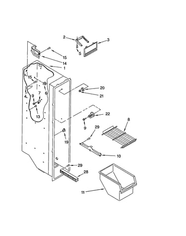 Freezer liner